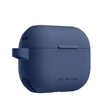 AirPods Pro 2 AmazingThing Omni silikoninis dėklas - tamsiai mėlynas 1
