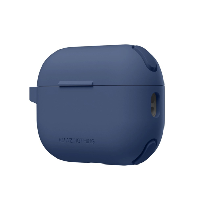 AirPods Pro 2 AmazingThing Omni silikoninis dėklas - tamsiai mėlynas 2