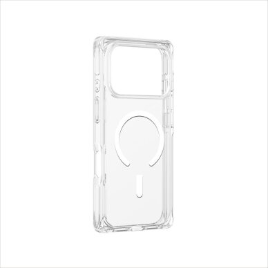 iPhone 17 Pro Max dėklas AmazingThing Omni, MagSafe suderinamas – skaidrus 3