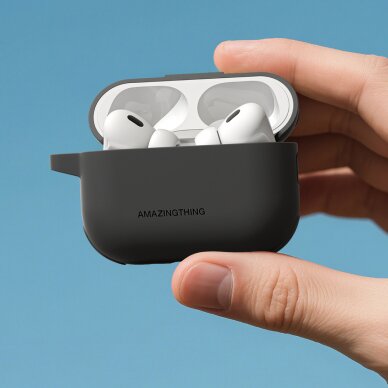 AirPods Pro 3 AmazingThing Omni Titan dėklas – juodas 4