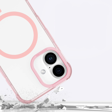iPhone 16 Plus AmazingThing Omni Mag dėklas - tamsiai rožinis 6