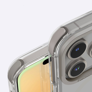 iPhone 16 Pro Max AmazingThing Omni Mag dėklas - pilkas 7