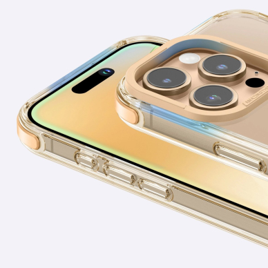 iPhone 16 Pro Max AmazingThing Omni Mag dėklas - rožinis auksas 5