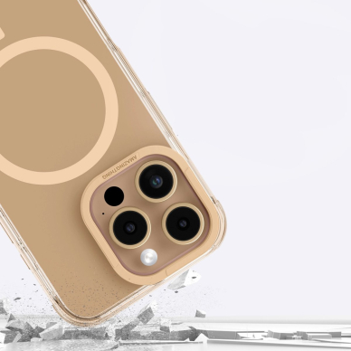 iPhone 16 Pro Max AmazingThing Omni Mag dėklas - rožinis auksas 8