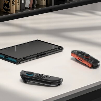 Nintendo Switch 2 dėklas AmazingThing PlayShield Bare – skaidrus/juodas 5