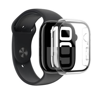 Apple Watch 46mm AmazingThing Radix Glass dėklas - skaidrus 4