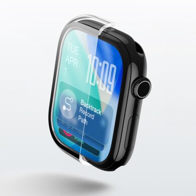 Apple Watch Series 11 42mm AmazingThing Radix ekrano apsauginis stiklas su dėklu – skaidrus 8