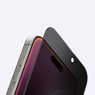 iPhone 16 Pro Max AmazingThing Radix Privacy Glass privatumo grūdintas stiklas 9