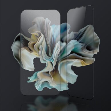 iPhone 17 Pro Max AmazingThing Titan Matte FusionFilter 7 grūdintas ekrano apsauginis stiklas 3 iPhone 17 Pro Max AmazingThing Titan Matte FusionFilter 7 grūdintas ekrano apsauginis stiklas 3