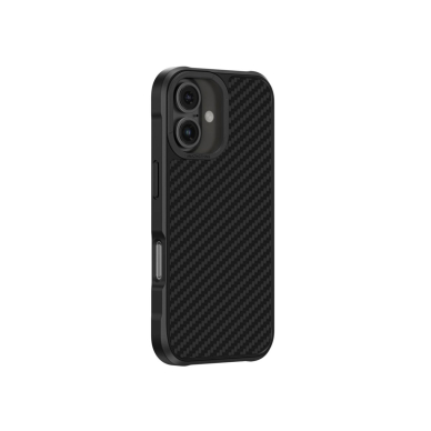 iPhone 16 Plus AmazingThing Titan Max dėklas su 1500D aramidinėmis skaidulomis - juodas 1