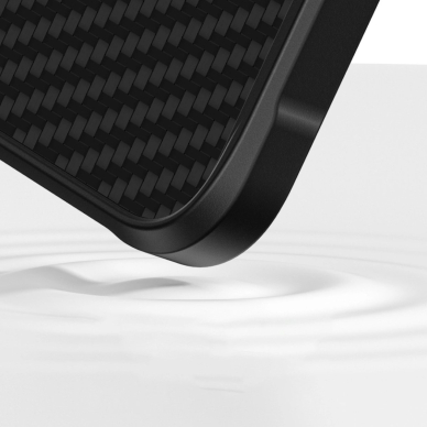 iPhone 16 Plus AmazingThing Titan Max dėklas su 1500D aramidinėmis skaidulomis - juodas 7