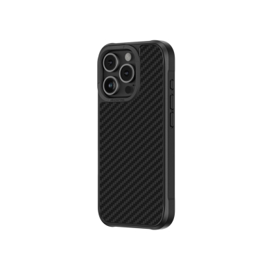 iPhone 16 Pro Max AmazingThing Titan Max dėklas su 1500D aramidinėmis skaidulomis - juodas 5