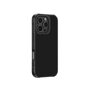 iPhone 16 Pro Max AmazingThing Titan Max dėklas su 600D aramidinėmis skaidulomis - juodas 1