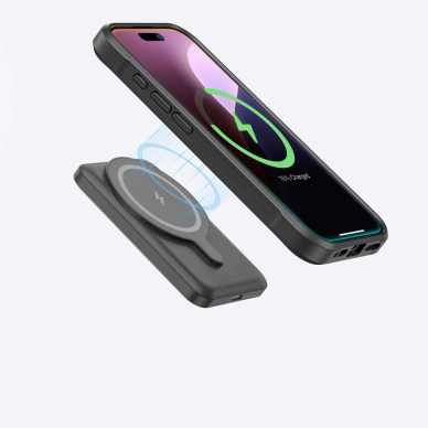 iPhone 16 Pro Max AmazingThing Titan Max dėklas su 600D aramidinėmis skaidulomis - juodas 10