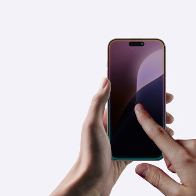 iPhone 16 AmazingThing Titan Privacy privatumo grūdintas stiklas 7