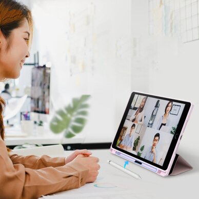 iPad Air M3 11" AmazingThing Titan Pro Folio dėklas – rožinis 6