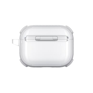 AirPods Pro 3 AmazingThing Titan Pro Mag Clear dėklas – baltas 1