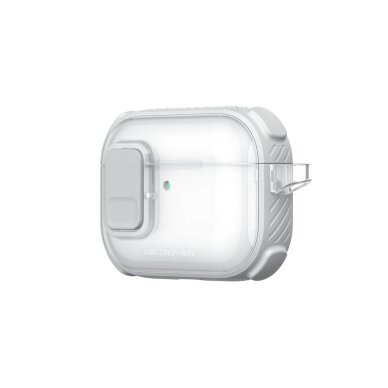 AirPods Pro 3 AmazingThing Titan Pro Mag Clear dėklas – baltas 8 AirPods Pro 3 AmazingThing Titan Pro Mag Clear dėklas – baltas 8