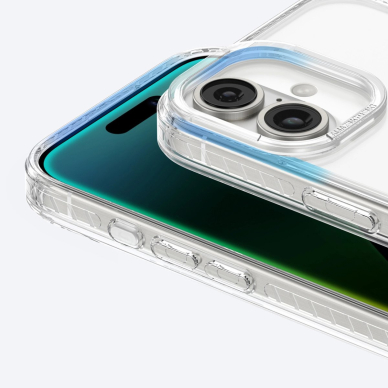iPhone 16 Plus AmazingThing Titan Pro Mag dėklas su magnetiniu žiedu - permatomas 6