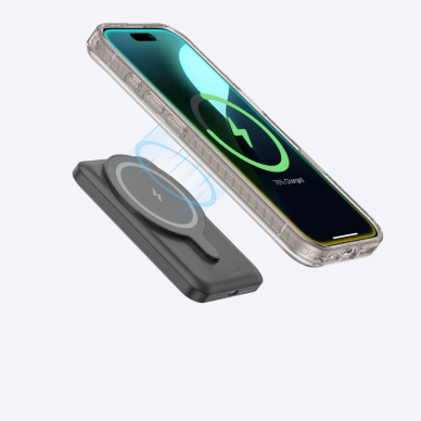 iPhone 16 Pro Max AmazingThing Titan Pro Mag dėklas su magnetiniu žiedu - pilkas 9
