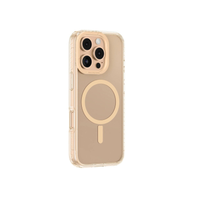 iPhone 16 Pro Max AmazingThing Titan Pro Mag dėklas su magnetiniu žiedu - rožinis auksas 1