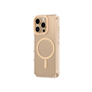 iPhone 16 Pro Max AmazingThing Titan Pro Mag dėklas su magnetiniu žiedu - rožinis auksas 2