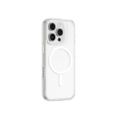 iPhone 16 Pro Max AmazingThing Titan Pro Mag dėklas su magnetiniu žiedu - permatomas 1