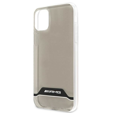 AMG Electroplate Juodas&Baltas Dėklas skirtas iPhone 11 / XR 6.1&quot; - Permatomas 5