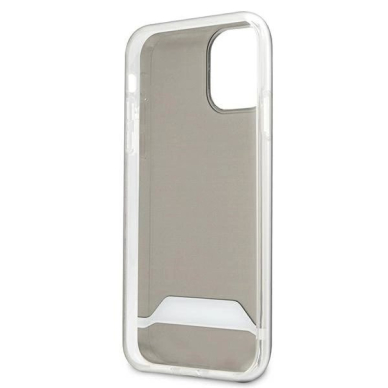AMG Electroplate Juodas&Baltas Dėklas skirtas iPhone 11 / XR 6.1&quot; - Permatomas 6