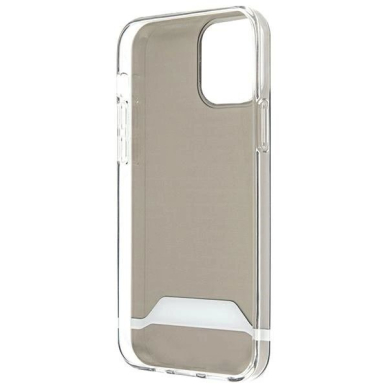 AMG Electroplate Juodas&Baltas Dėklas skirtas iPhone 12 / 12 Pro - Permatomas 5