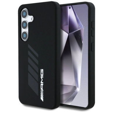 AMG Oversize Rhombs MagSafe Dėklas skirtas Samsung Galaxy S25 - Juodas