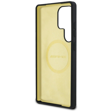 AMG Oversize Rhombs MagSafe Dėklas skirtas Samsung Galaxy S25 Ultra - Juodas 5