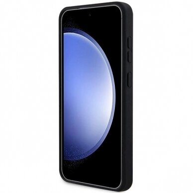 AMG Silicone Carbon Pattern MagSafe Dėklas Samsung Galaxy S24 - Juodas 4 AMG Silicone Carbon Pattern MagSafe Dėklas Samsung Galaxy S24 - Juodas 4