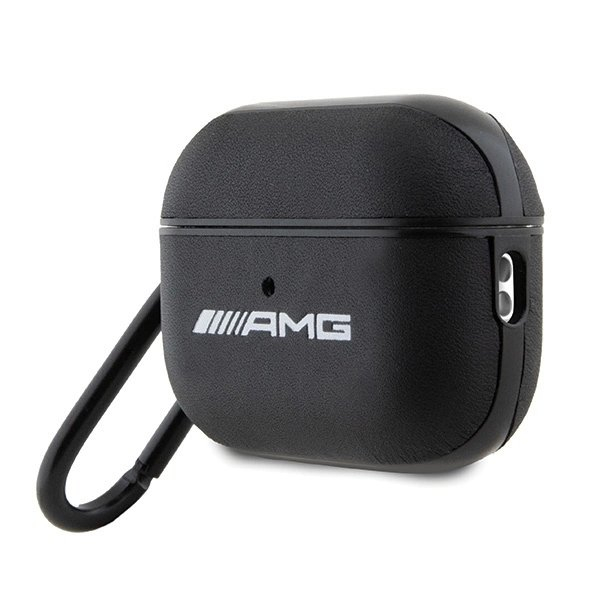 AMG AMAP2SLWK AirPods Pro 2 (2022/2023) cover Juodas/Juodas Odinis Baltas Logo 2