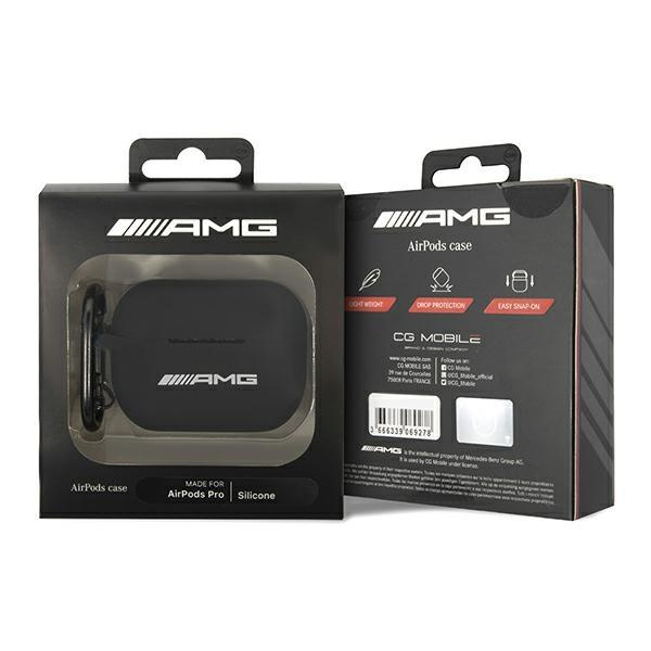 Akcija! Dėklas ausinėms AMG Silicone Big Logo AMAPRBK AirPods Pro Juodas 2 Akcija! Dėklas ausinėms AMG Silicone Big Logo AMAPRBK AirPods Pro Juodas 2