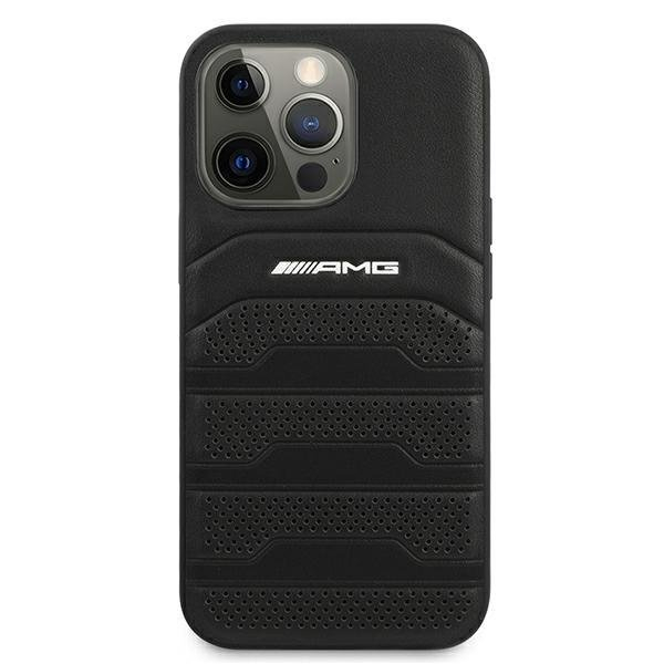 Dėklas AMG AMHCP13LGSEBK iPhone 13 Pro / 13 6,1" Juodas hardcase Leather Debossed Lines 2 Dėklas AMG AMHCP13LGSEBK iPhone 13 Pro / 13 6,1" Juodas hardcase Leather Debossed Lines 2