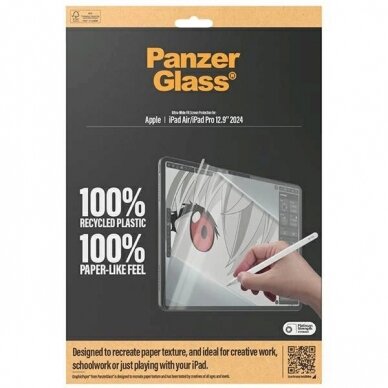 iPad Air 12.9 2024 / iPad Pro 12.9 2024 Antibakterinė PanzerGlass GraphicPaper apsauginė plėvelė 3