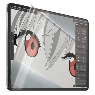 iPad Pro 12.9 2018 / 2020 / 2021 / 2022 PanzerGlass GraphicPaper antibakterinė plėvelė su blizgesio filtru 2