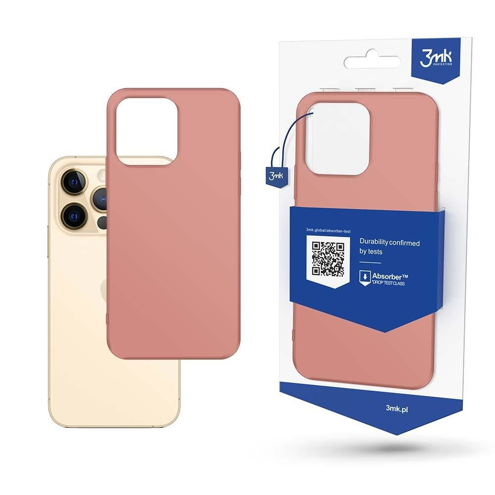 Dėklas 3mk Matt Case Apple iPhone 13 Pro Max Rožinis Dėklas 3mk Matt Case Apple iPhone 13 Pro Max Rožinis