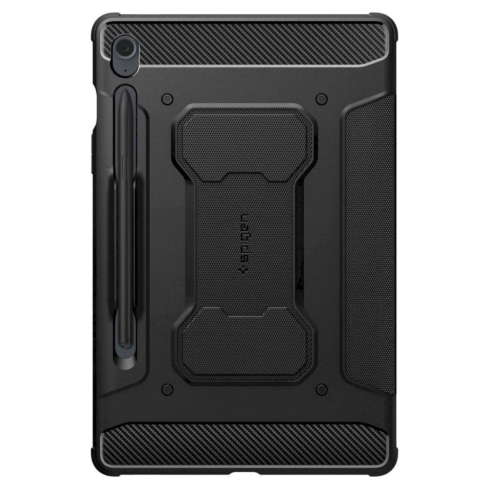 Apsauginis dėklas Spigen Rugged Armor Pro case skirta Samsung Galaxy Tab S9 FE 10.9' '  X510 / X516B - Juodas 1