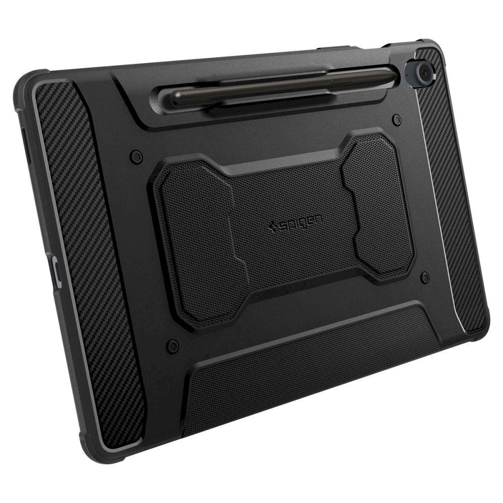 Apsauginis dėklas Spigen Rugged Armor Pro case skirta Samsung Galaxy Tab S9 FE 10.9' ' X510 / X516B - Juodas 7 Apsauginis dėklas Spigen Rugged Armor Pro case skirta Samsung Galaxy Tab S9 FE 10.9' ' X510 / X516B - Juodas 7
