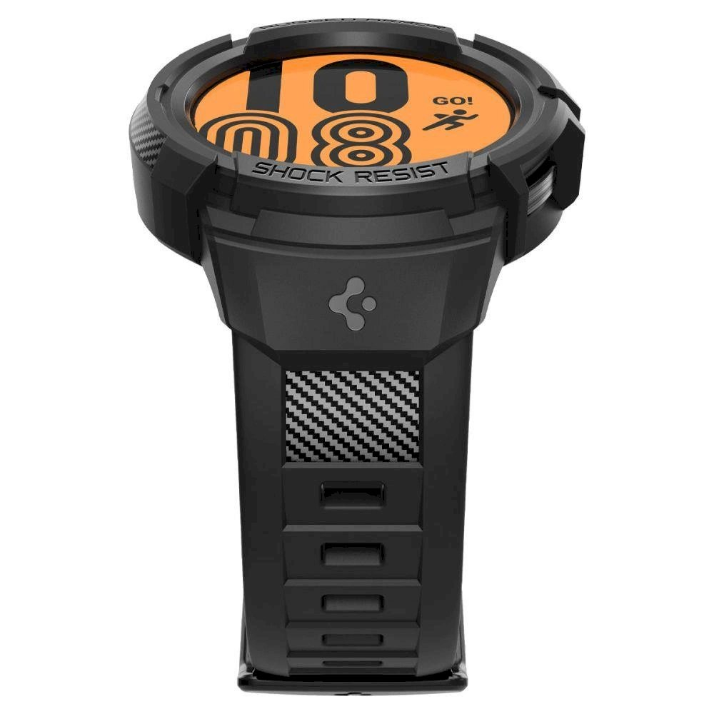Apsauginis dėklas Spigen RUGGED ARMOR "PRO" GALAXY Watch 5 PRO (45 MM) Juodas 2 Apsauginis dėklas Spigen RUGGED ARMOR "PRO" GALAXY Watch 5 PRO (45 MM) Juodas 2