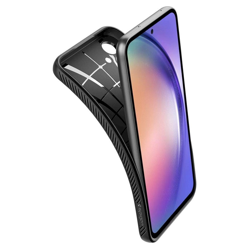 Apsauginis dėklas Spigen Samsung Galaxy A54 5G Liquid Air Series TPU Case - Matte Juodas 6 Apsauginis dėklas Spigen Samsung Galaxy A54 5G Liquid Air Series TPU Case - Matte Juodas 6