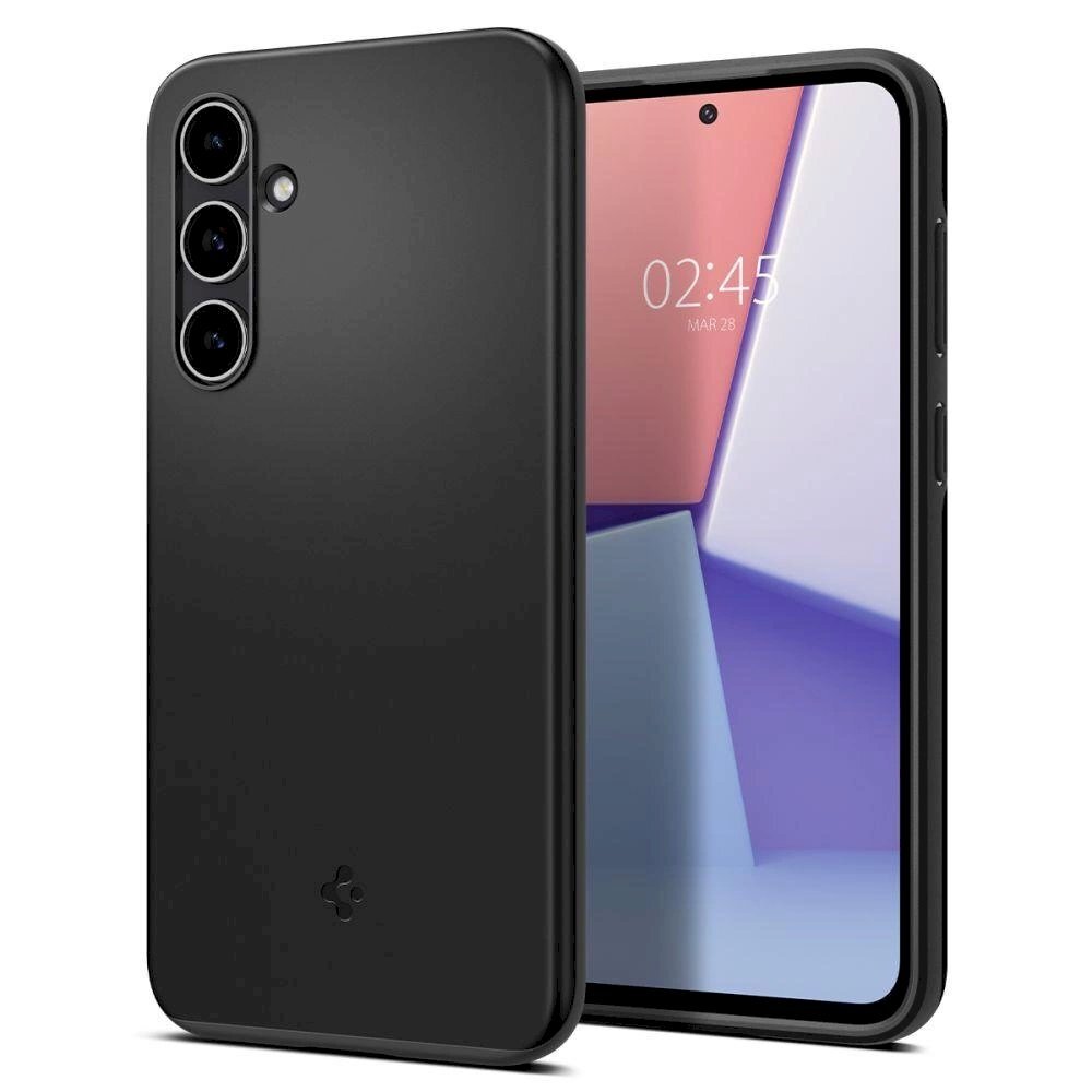 Apsauginis dėklas Spigen Thin Fit case skirta Samsung Galaxy S23 FE - Juodas Apsauginis dėklas Spigen Thin Fit case skirta Samsung Galaxy S23 FE - Juodas