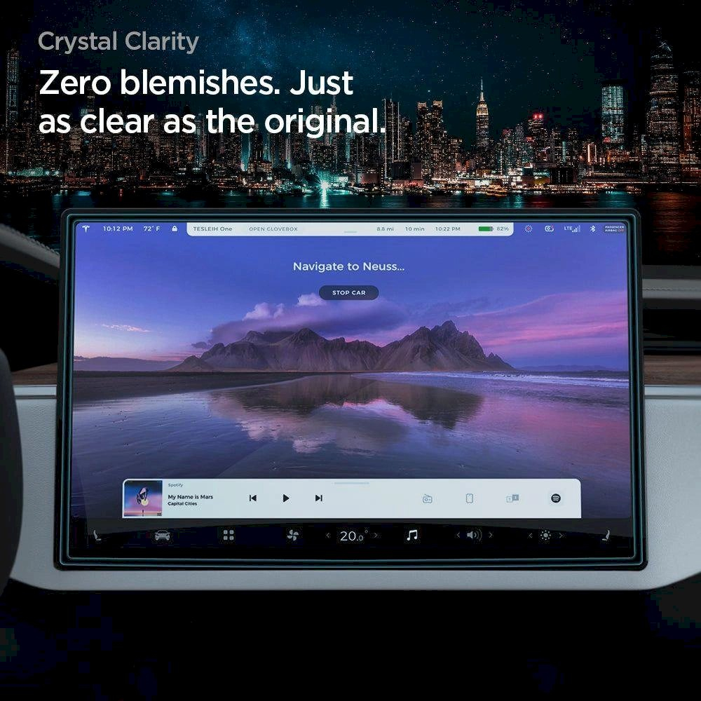 Apsauginis stiklas Spigen GLAS.TR EZ FIT TESLA MODEL X 2022 / MODEL S 2021 – juodas 13 Apsauginis stiklas Spigen GLAS.TR EZ FIT TESLA MODEL X 2022 / MODEL S 2021 – juodas 13