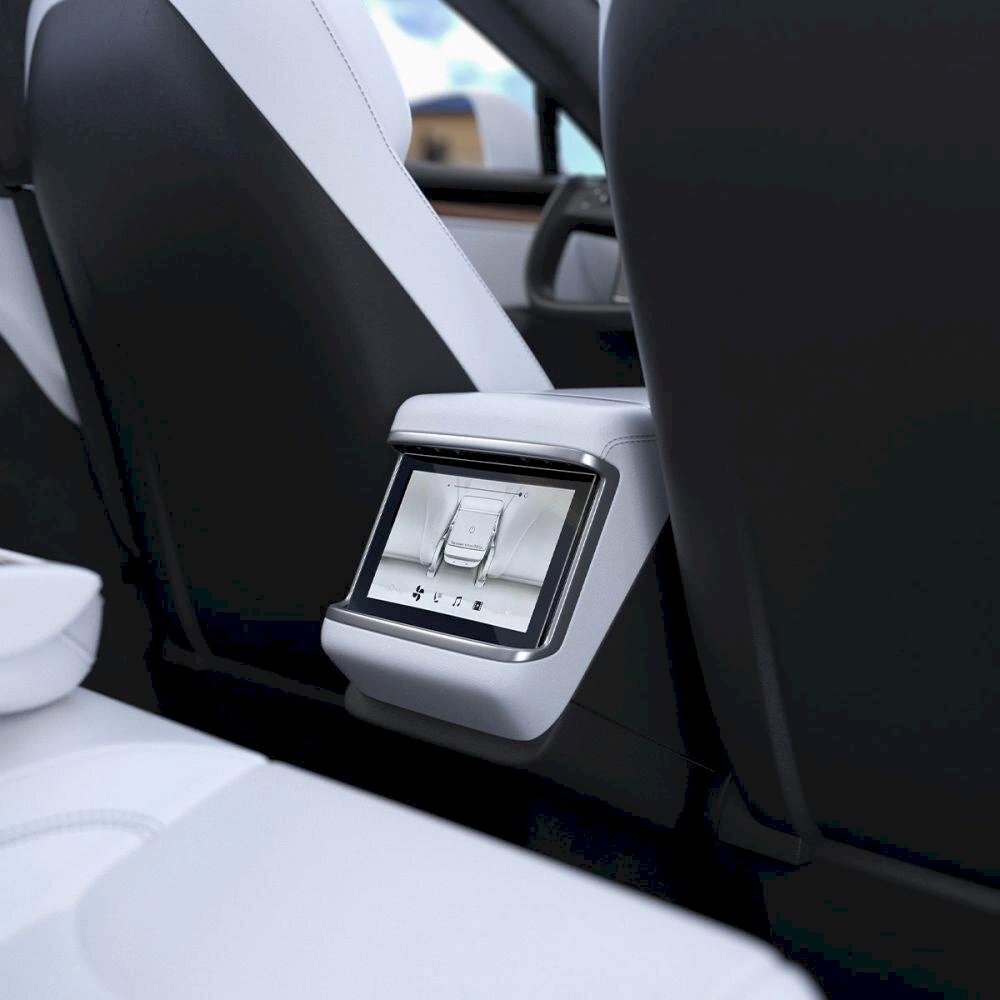 Apsauginis stiklas Spigen GLAS.TR SLIM TESLA MODEL X 2022 / MODEL S 2021 – juodas 4