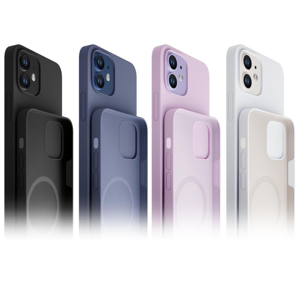 Apple iPhone 15 - 3mk Hardy Silicone MagCase Silver-Baltas 2 Apple iPhone 15 - 3mk Hardy Silicone MagCase Silver-Baltas 2