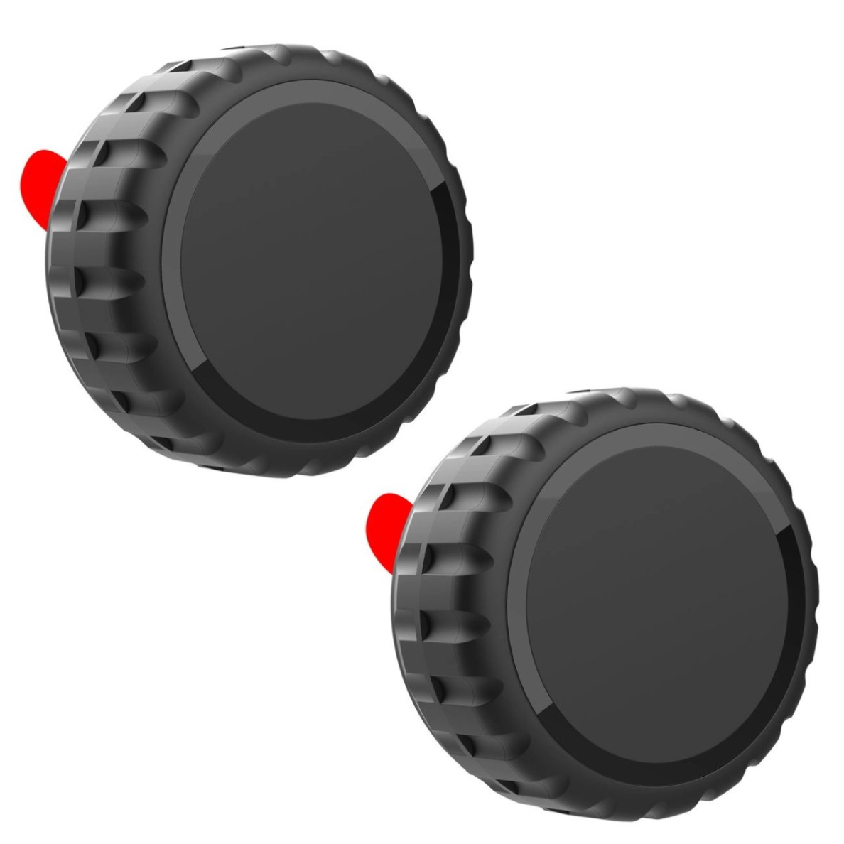 Apple AirTag atsparus vandeniui varžtinis dėklas su lipduku - juodas (4 vnt.) 1