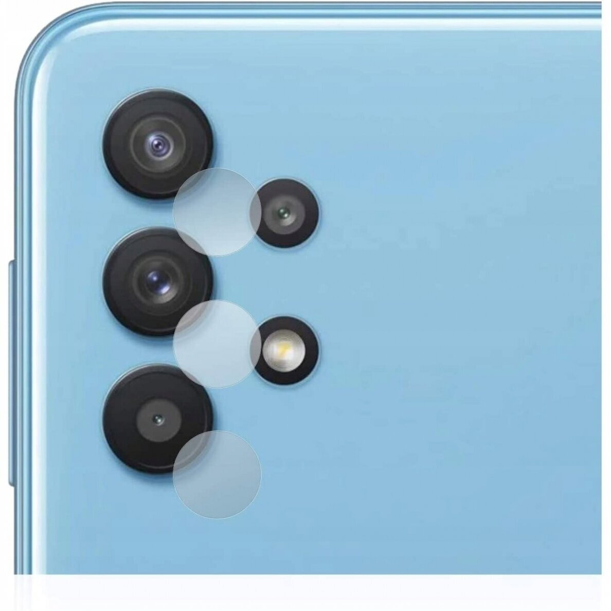 Akcija! *** Pažeista pakuotė *** Apsauginis stikliukas kamerai A52/ A52s Akcija! *** Pažeista pakuotė *** Apsauginis stikliukas kamerai A52/ A52s