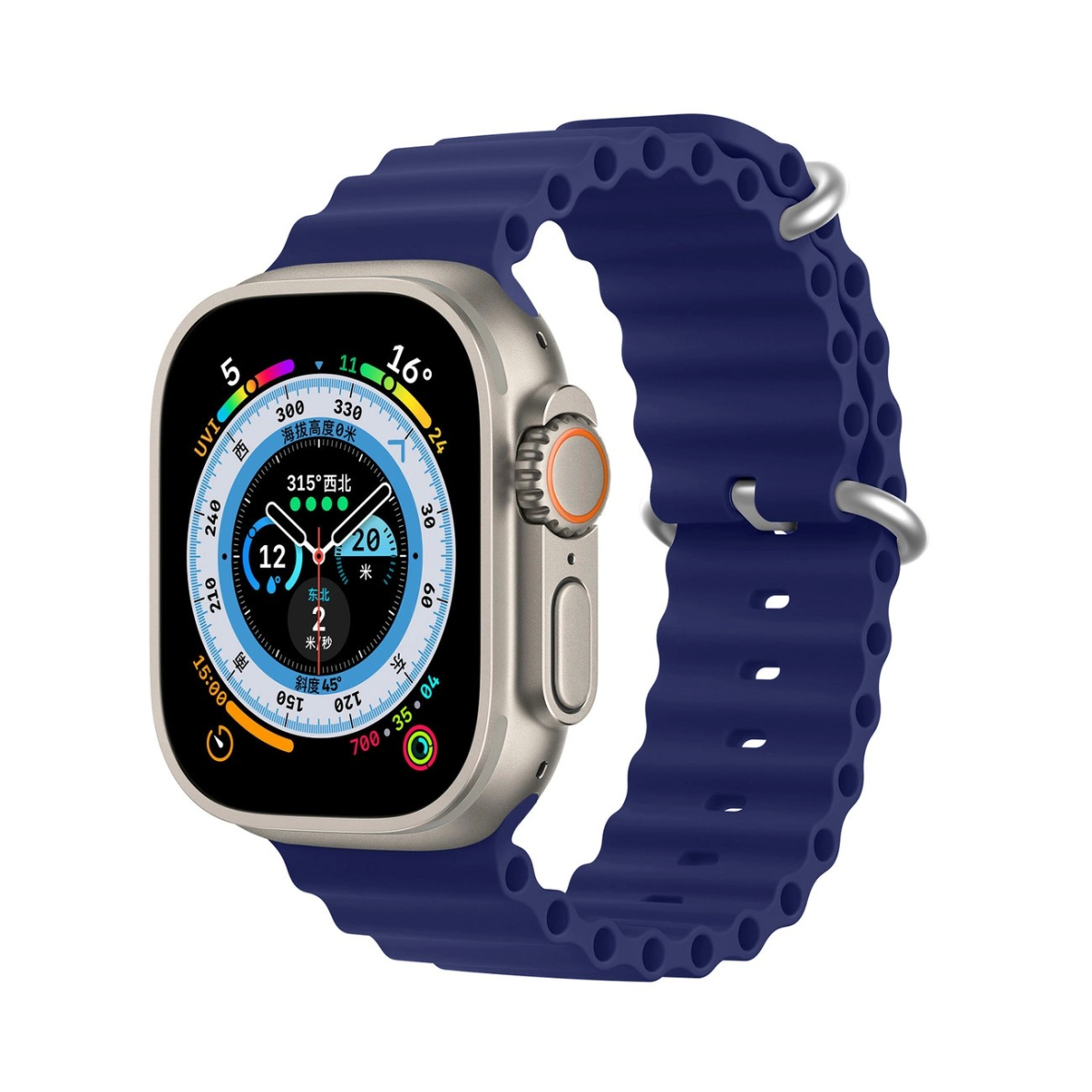 Apyrankė Dux Ducis OceanWave Series Apple Watch 38/40/41mm Blue Apyrankė Dux Ducis OceanWave Series Apple Watch 38/40/41mm Blue